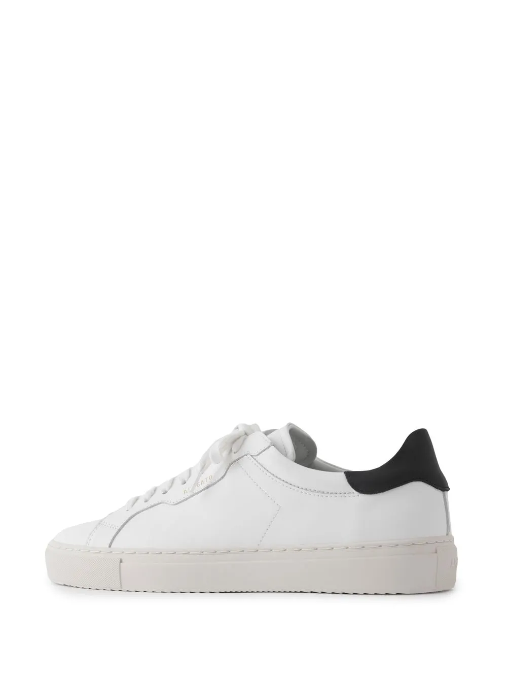 Shop Axel Arigato Clean 180 Leather Sneakers In White/black