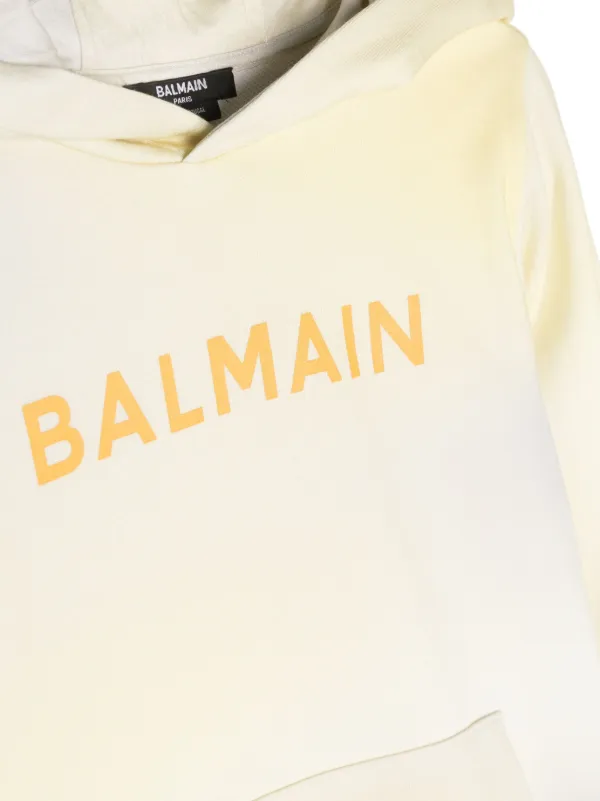 Balmain yellow hoodie best sale