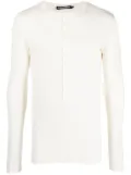 Dolce & Gabbana long-sleeved button-up top - Neutrals