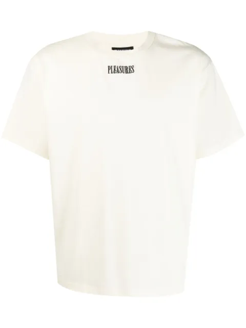 Pleasures playera con motivo de cuadro