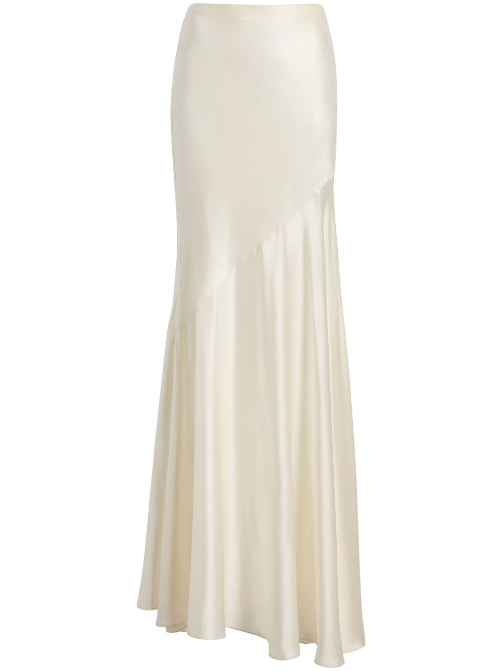 Cinq A Sept Asymmetric pleated-gown Skirt - Farfetch