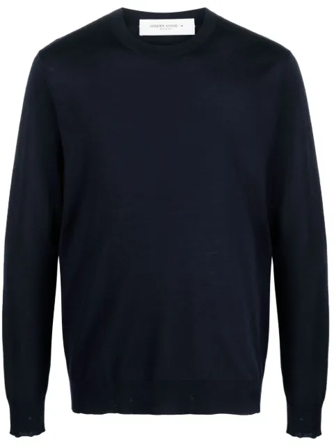 Golden Goose sudadera con parche del logo