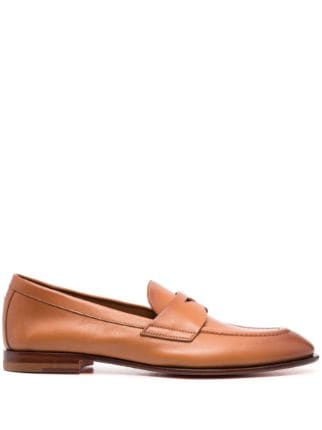 Santoni レザーローファー - Farfetch