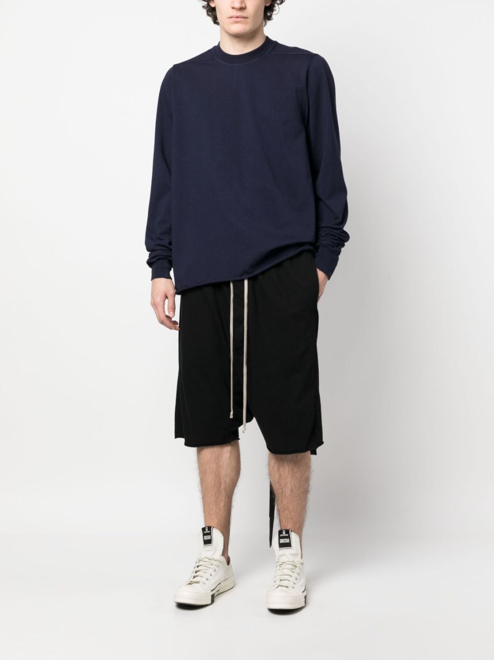 Rick Owens Sweater met ronde hals - Blauw