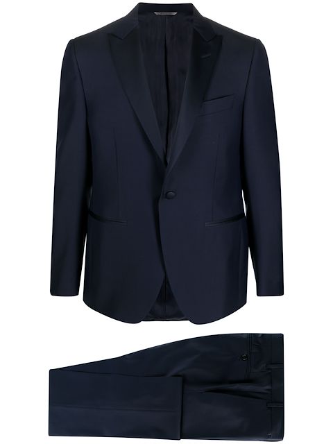 Canali single-breasted wool dinner suit
