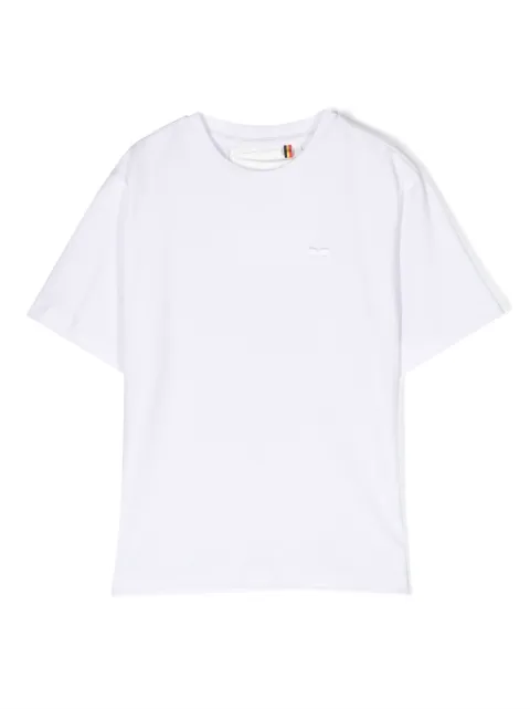 Caroline Bosmans embroidered-motif stretch-cotton T-shirt