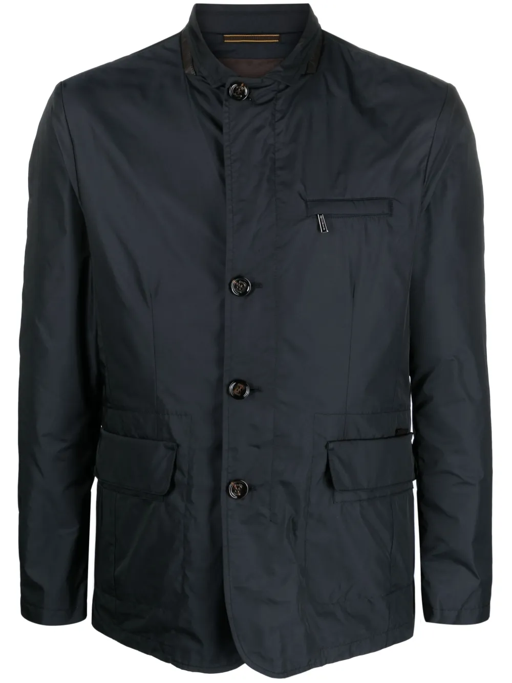 Moorer Signle-breasted Jacket In Blau