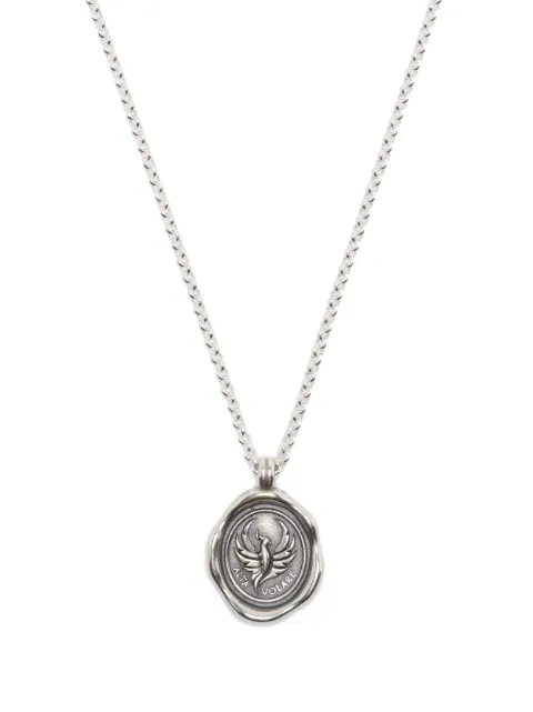 DOWER AND HALL Phoenix-bird talisman necklace