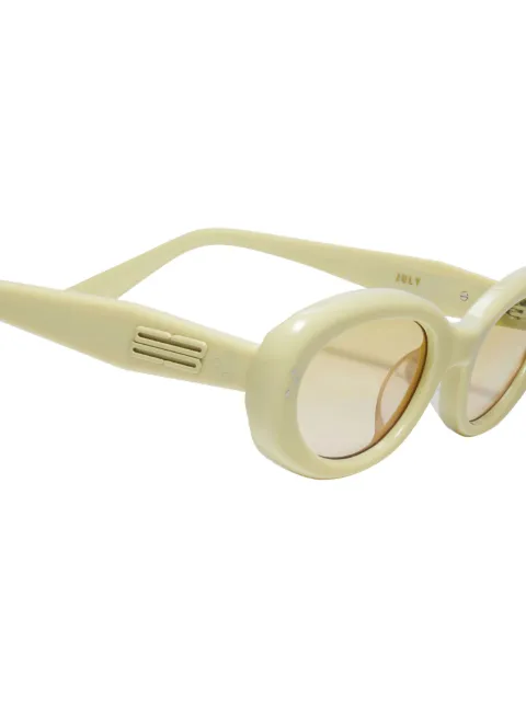 Gentle Monster tonal-design oval-frame sunglasses JULYY5 - 2