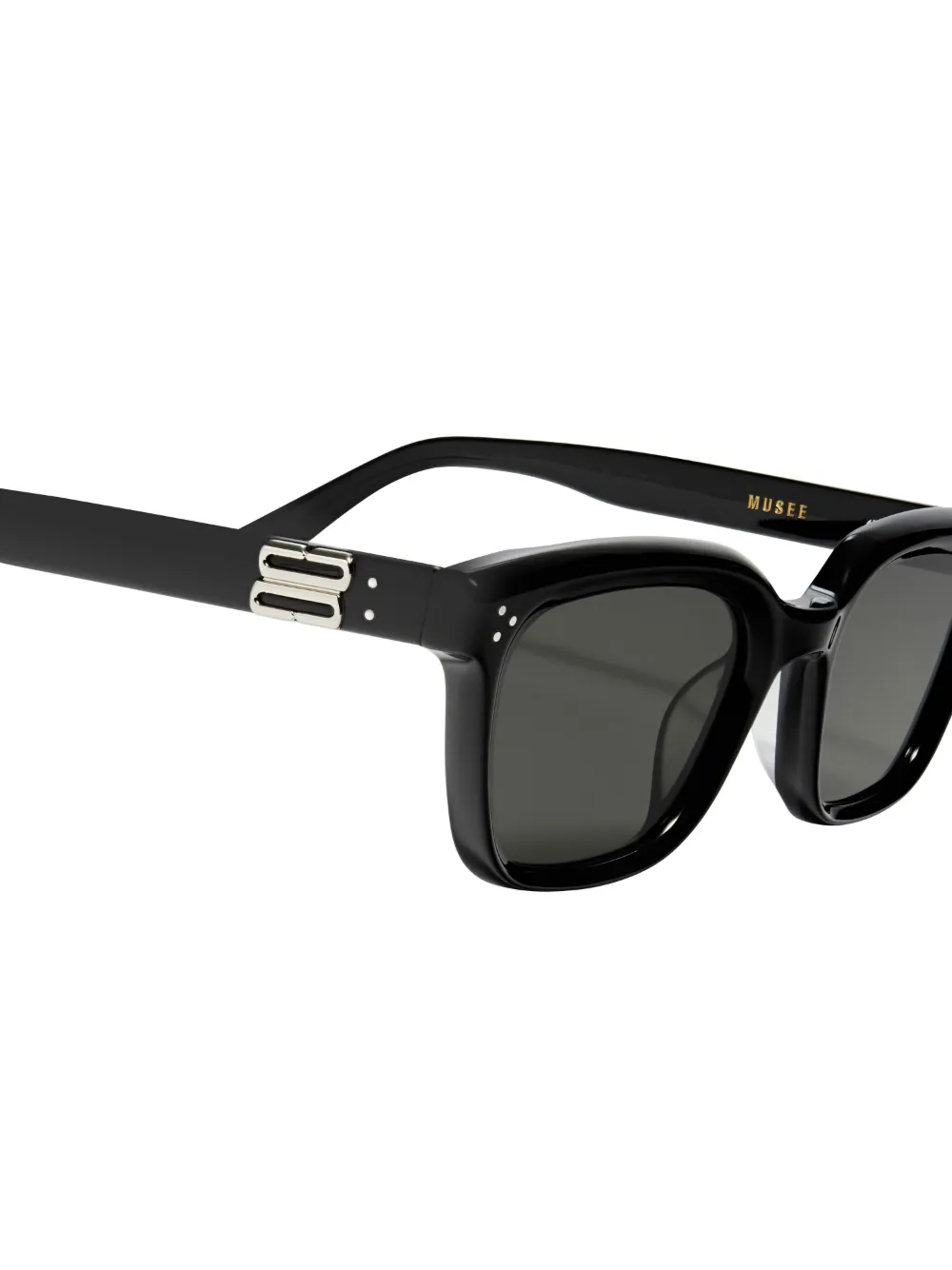 Shop Gentle Monster Musee Tinted Sunglasses In Black