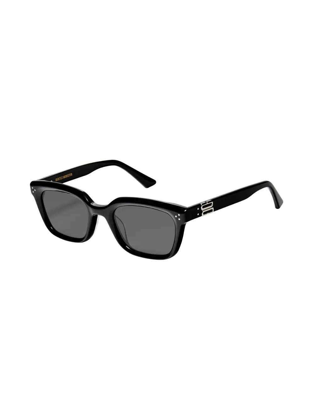 Shop Gentle Monster Musee Tinted Sunglasses In Black