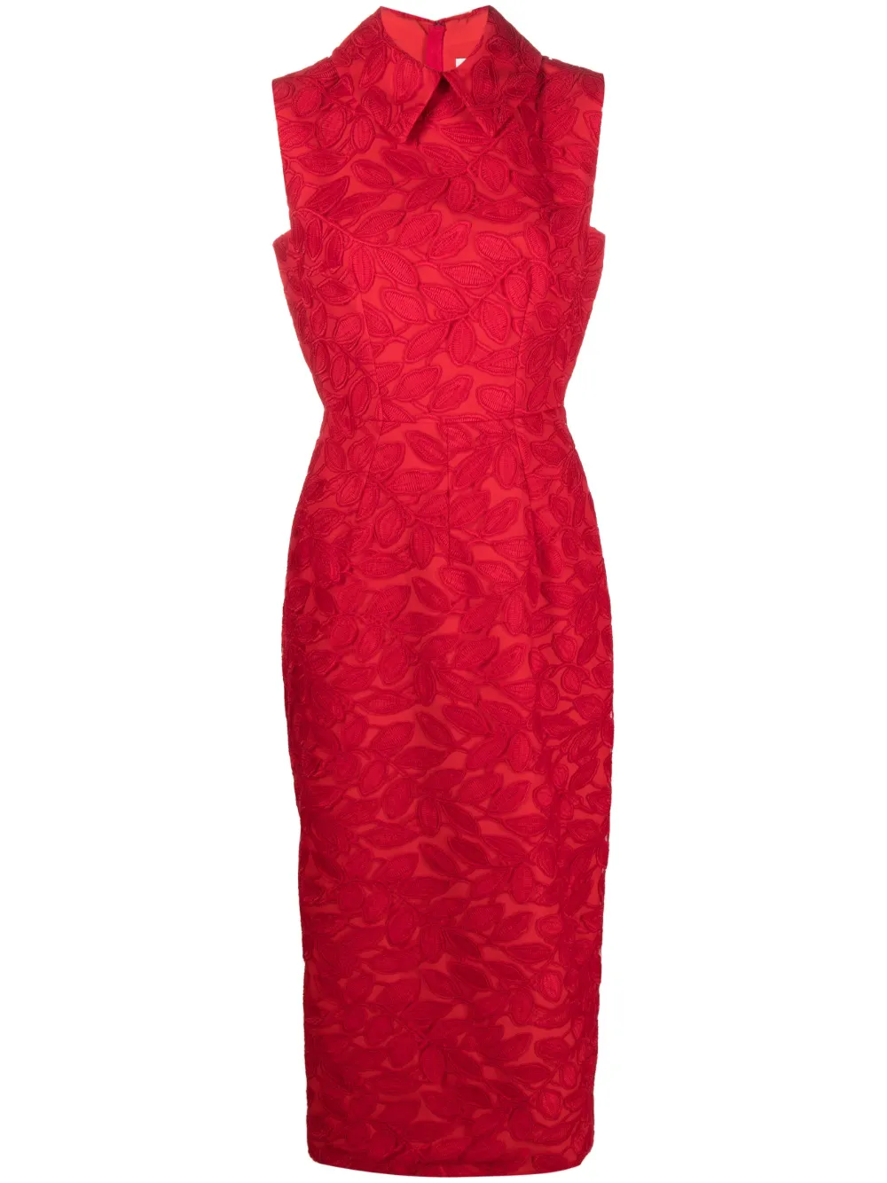 Emilia Wickstead Mason Midi Dress - Farfetch