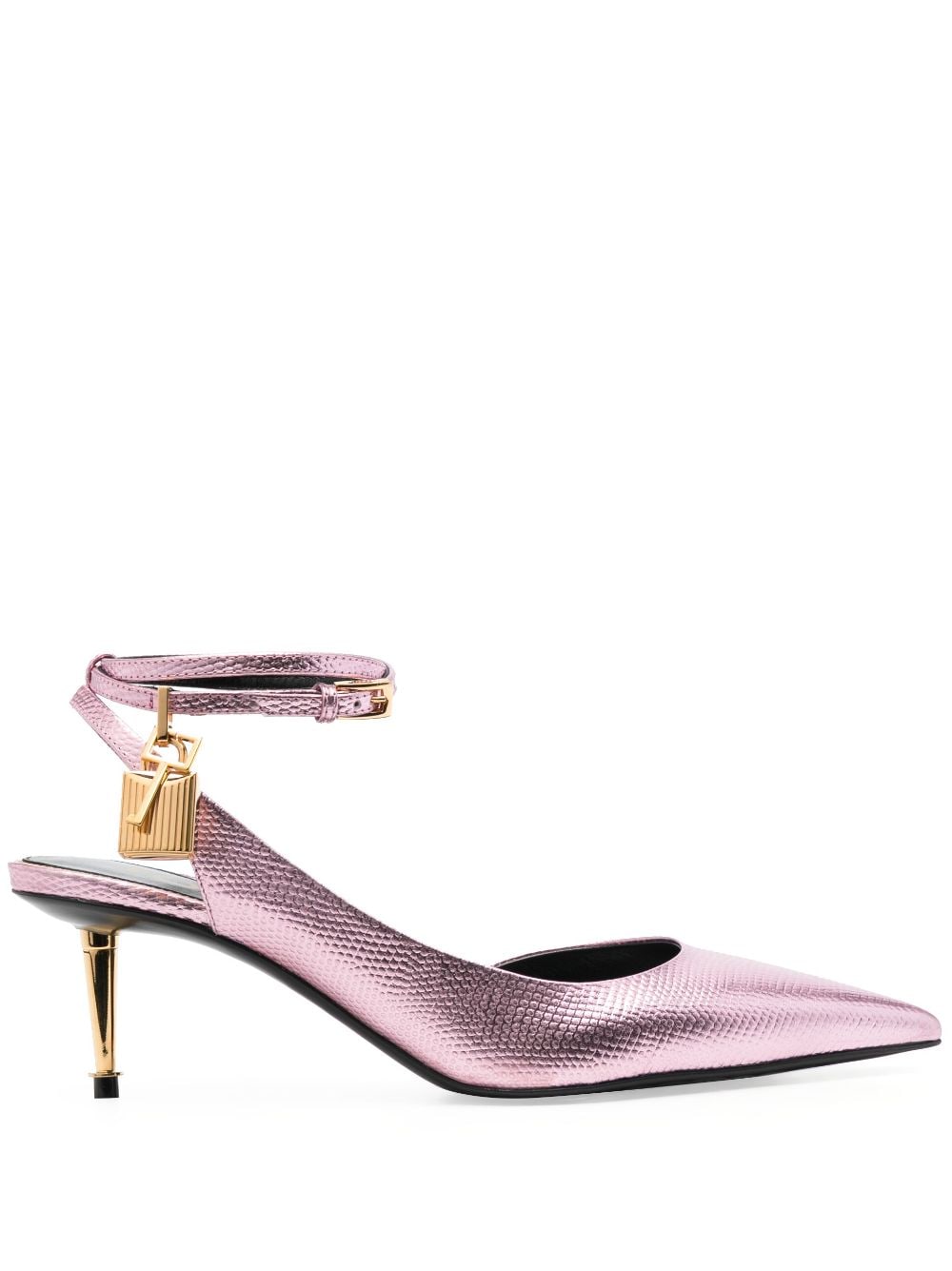 TOM FORD POINTED-TOE LEATHER PUMPS