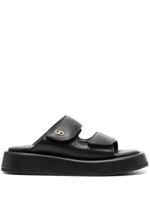 Ferragamo ヴァラリボン サンダル | ブラック | FARFETCH JP