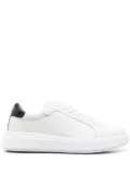 Calvin Klein low-top leather sneakers - White
