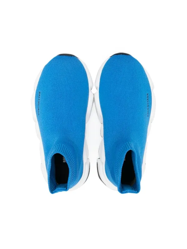 Balenciaga sock shoes blue online