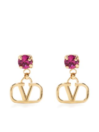 Valentino Garavani VLogo Signature Earrings - Farfetch