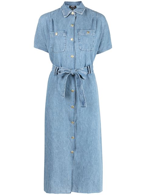 A.P.C. New Drew Jeans-Midikleid