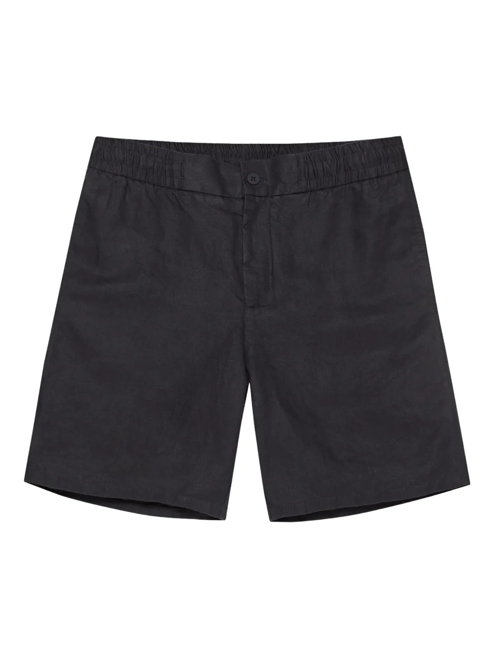 Orlebar Brown mid-rise linen shorts | Blue | Image 1