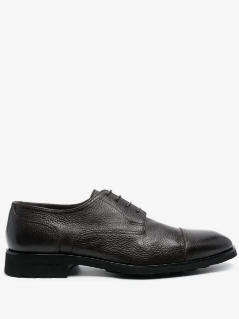 Casadei Anticato leather derby shoes