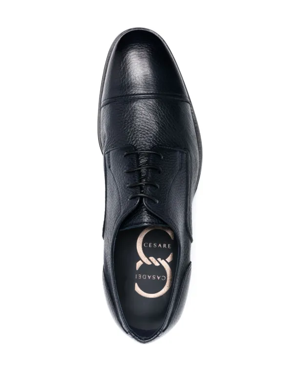 Casadei Anticato レザーダービーシューズ | ブルー | FARFETCH JP