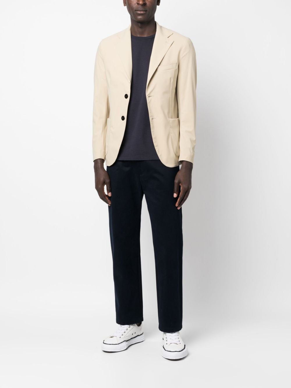 PMD Blazer met enkele rij knopen - Beige