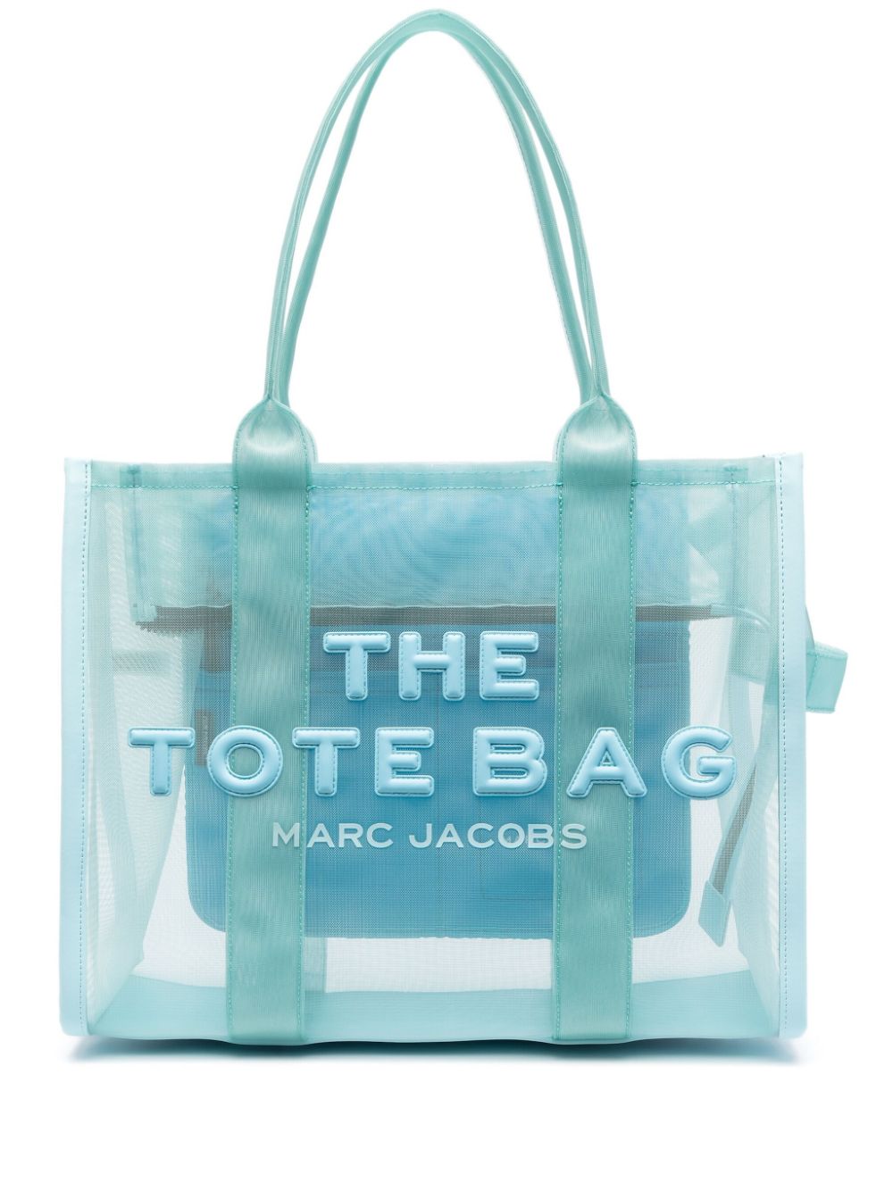 marc jacobs grand sac cabas the tote bag - bleu