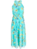 DVF Diane von Furstenberg Lupin sleeveless dress - Blue