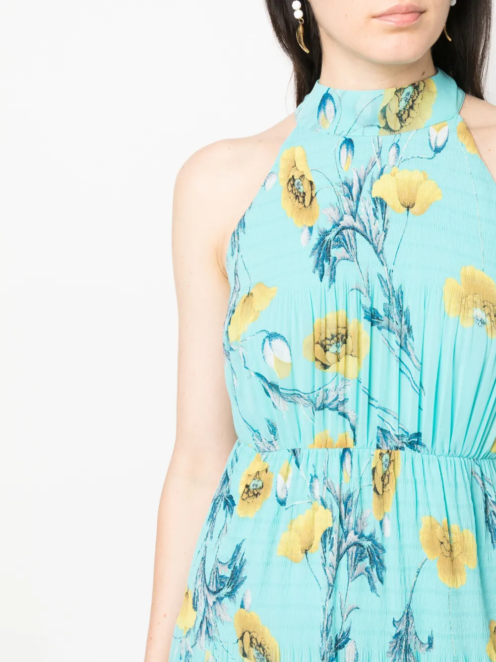 Dvf halter neck dress clearance