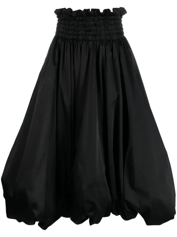 Noir Kei Ninomiya Smocked Puffball Skirt - Farfetch