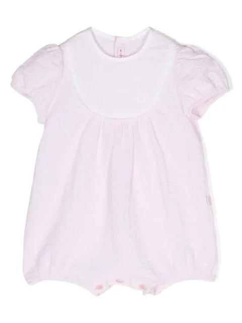 Il Gufo floral-detail stretch-cotton romper