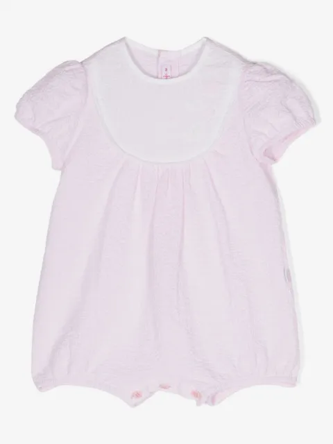 Il Gufo floral-detail stretch-cotton romper
