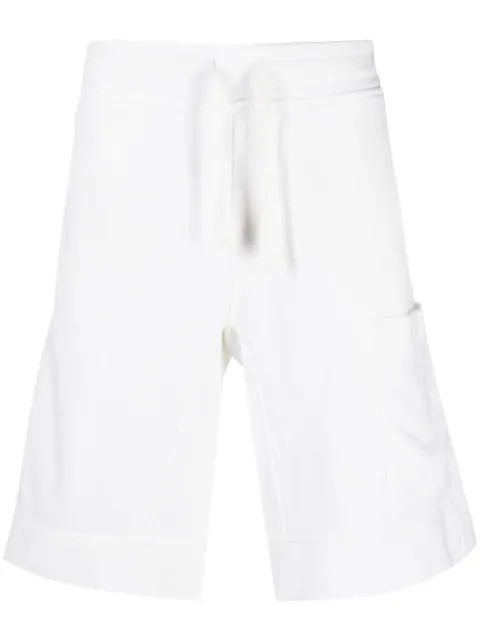 Ten C side patch-pocket drawstring shorts