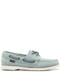 Sebago boat-style suede loafers - Green