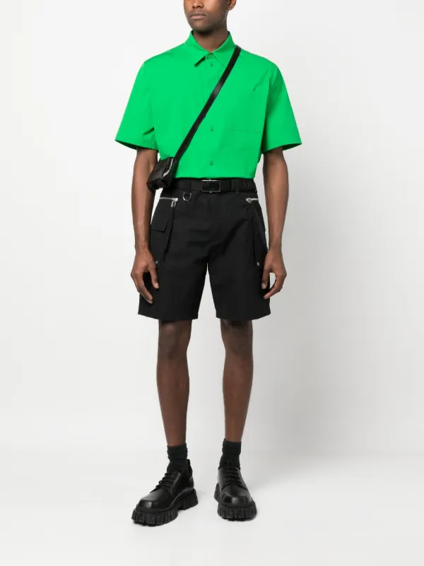 FENDI zip detail Cargo Shorts Black FARFETCH IE