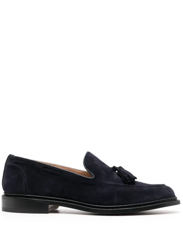 Mens suede loafers deals with tassels