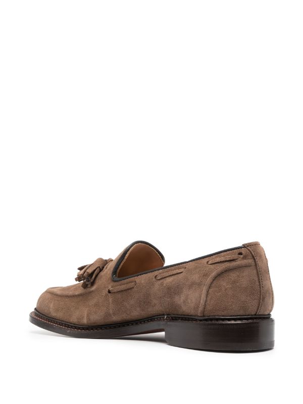 Tricker's tassel-detail Leather Loafers - Farfetch