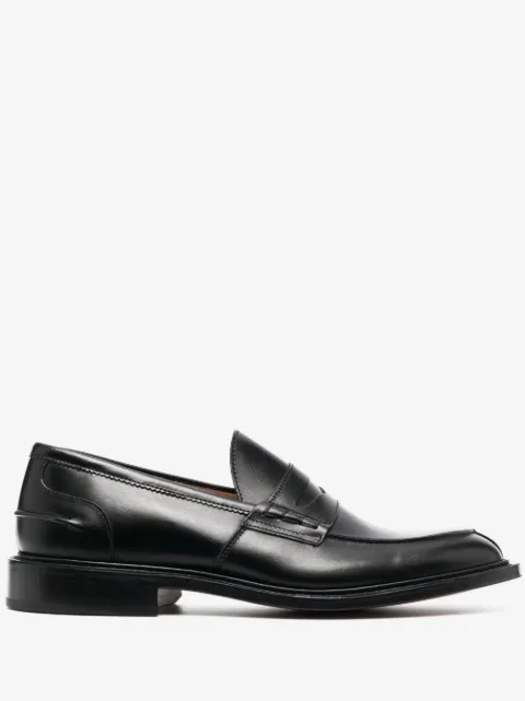 Tricker's mocasines de piel