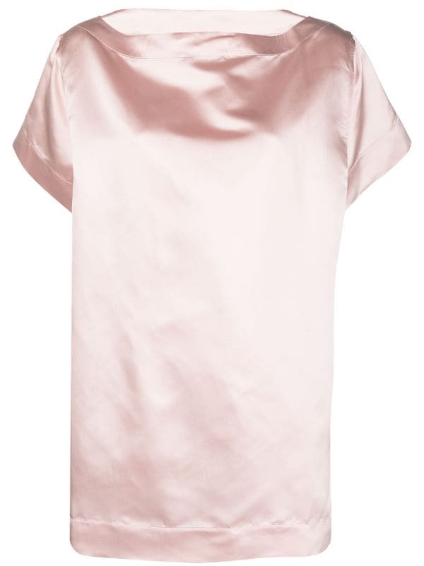 udbytte kode alder SA SU PHI short-sleeve Silk T-shirt Dress - Farfetch