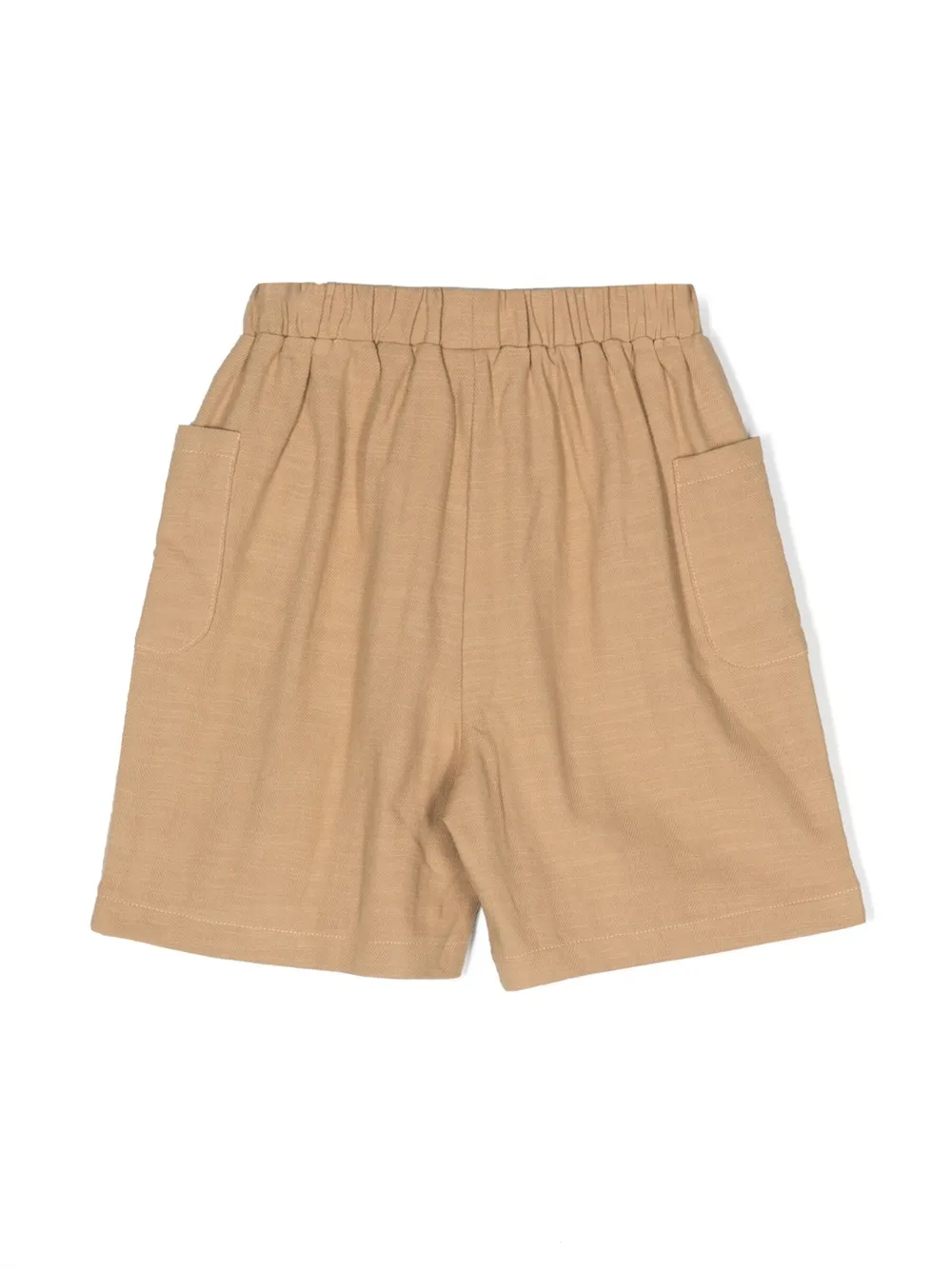 Donsje Shorts met logo - Bruin