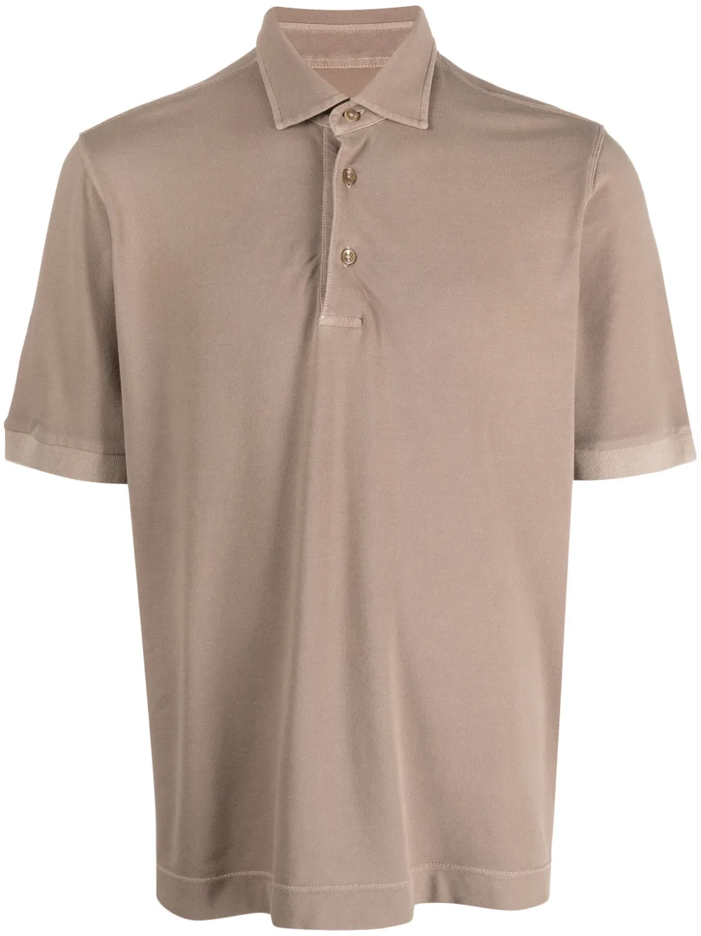 Circolo 1901 Short sleeve Cotton Polo Shirt In Neutrals ModeSens