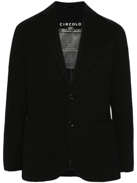 Circolo 1901 blazer de piqué con botones