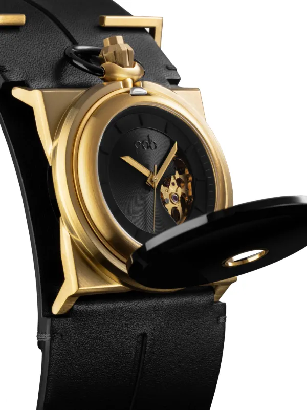 Fob Paris R100 Gold 41mm 腕時計 | ブラック | FARFETCH JP
