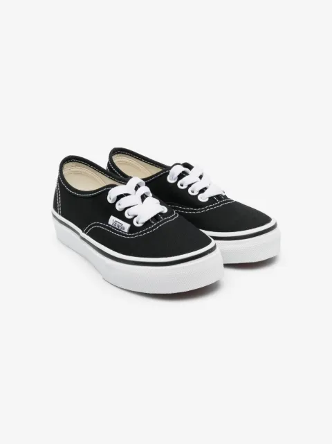 Vans Kids two-tone lace-up sneakers