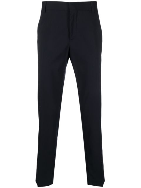 Daniele Alessandrini woo-blend taprered-leg trousers