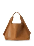 Shinola The Runwell grained-leather shoulder bag - Brown