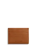 Shinola 5 Pocket grained-leather card holder - Brown