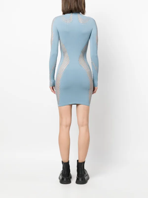 ワンピース MUGLER Woman Dress Blue 25P6RO1616242 6048 MUGLER: Dress woman - Blue | Mugler dress 25P6RO1616242