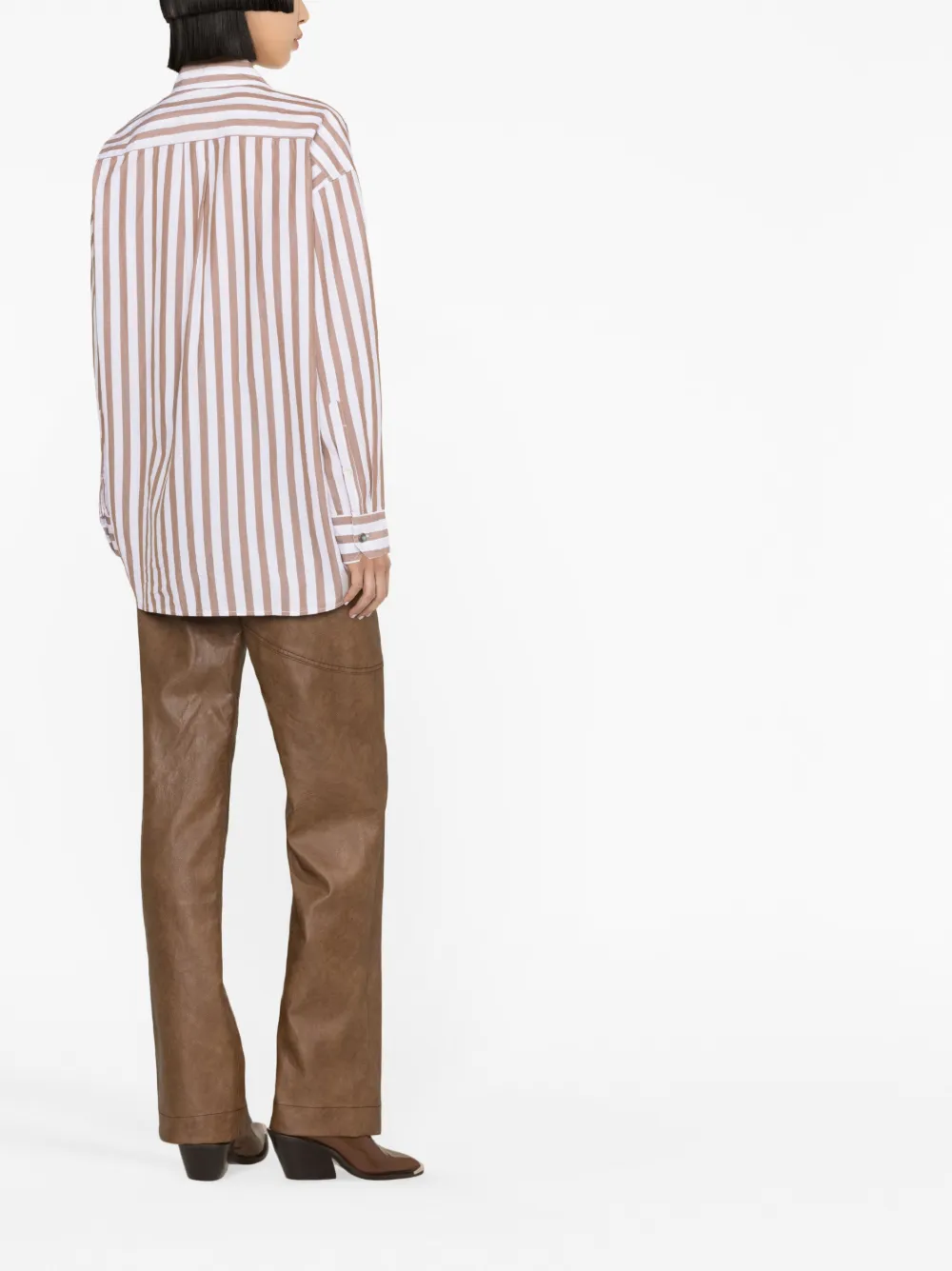 FORTELA AMY STRIPED COTTON SHIRT