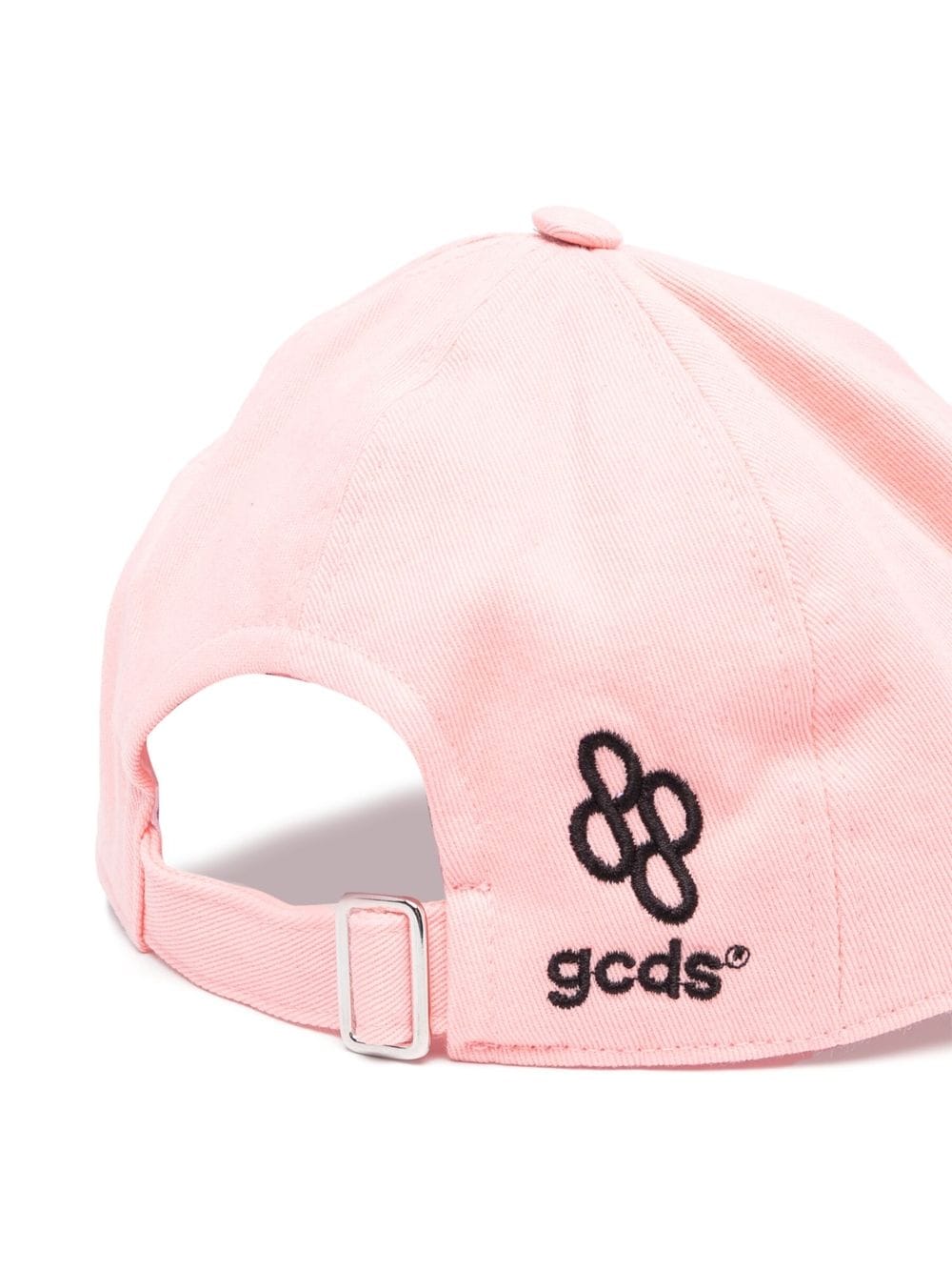 Gcds Kids Honkbalpet met geborduurd logo - Roze